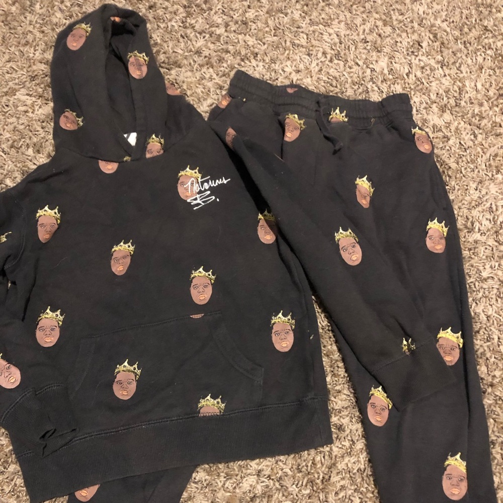 NOTORIOUS BIG kids sweatsuit